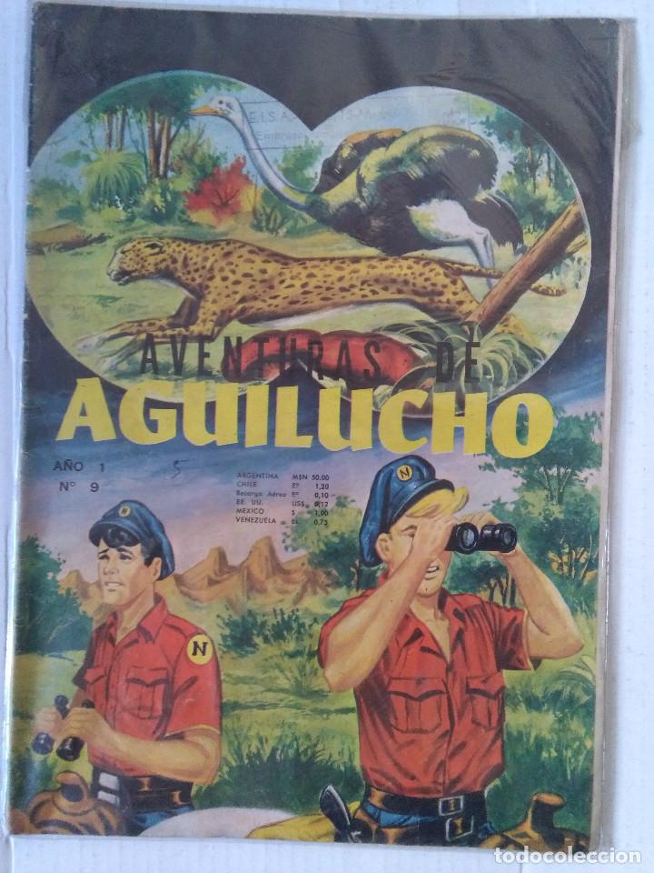 C&oacute;mics: AVENTURAS DE AGUILUCHO 9 A&Ntilde;O 1