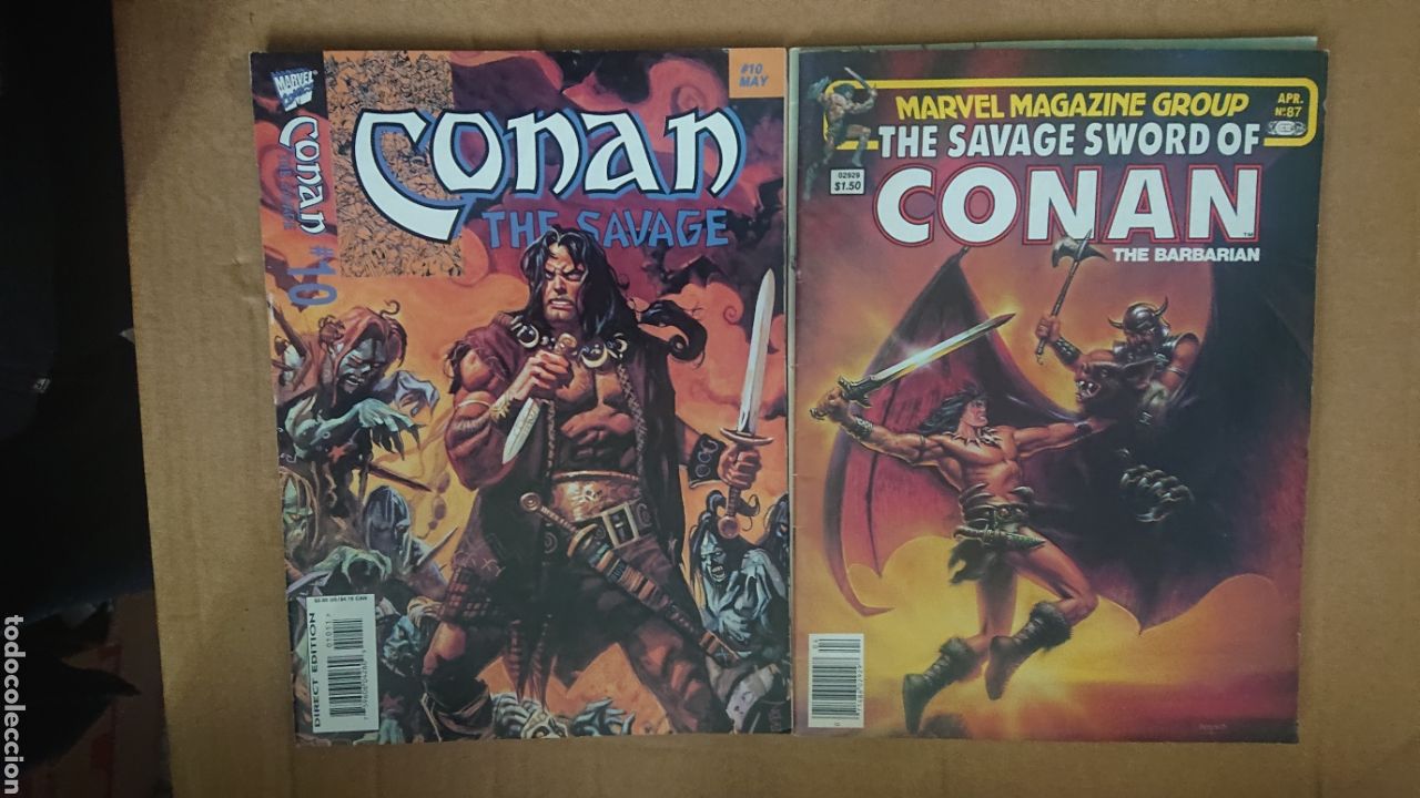C&oacute;mics: LOTE DE 4 COMICS MARVEL CONAN EN INGLES - Foto 2