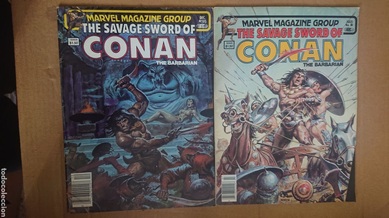 C&oacute;mics: LOTE DE 4 COMICS MARVEL CONAN EN INGLES - Foto 1