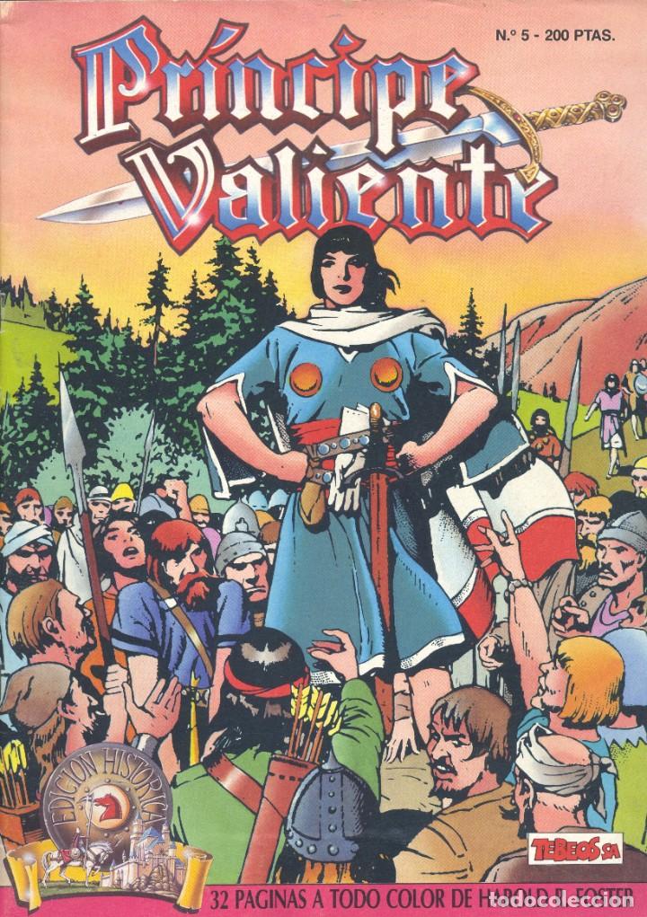 C&oacute;mics: pr&iacute;ncipe valiente n&ordm;5. Ediciones B, 1989 - Foto 1
