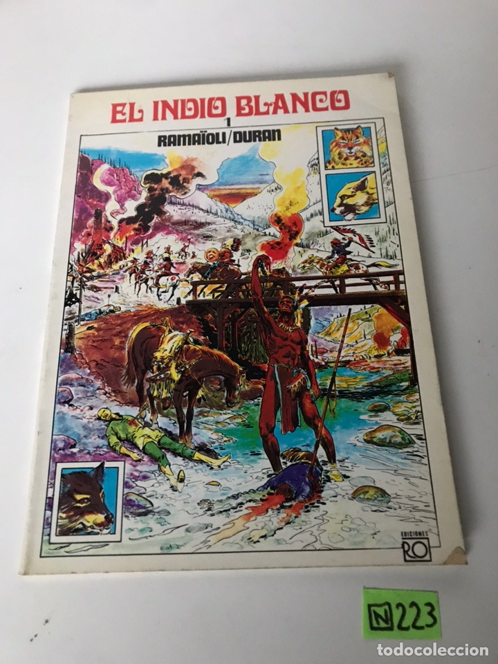 C&oacute;mics: EL INDIO BLANCO * EDICIONES RO 1981/1982 - Foto 1