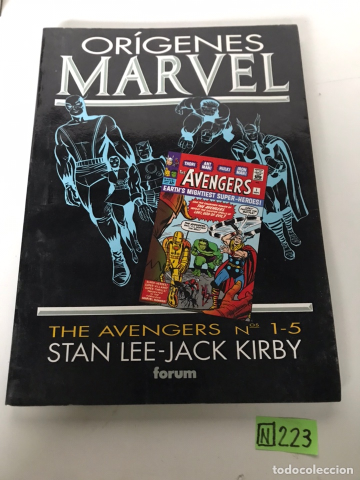 C&oacute;mics: ORIGENES MARVEL - the avengers - Foto 1