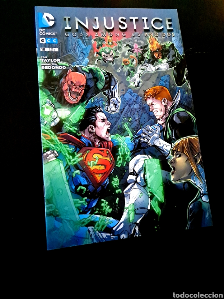C&oacute;mics: DE KIOSCO INJUSTICE GODS AMONG US 18 COMICS ECC DC - Foto 1