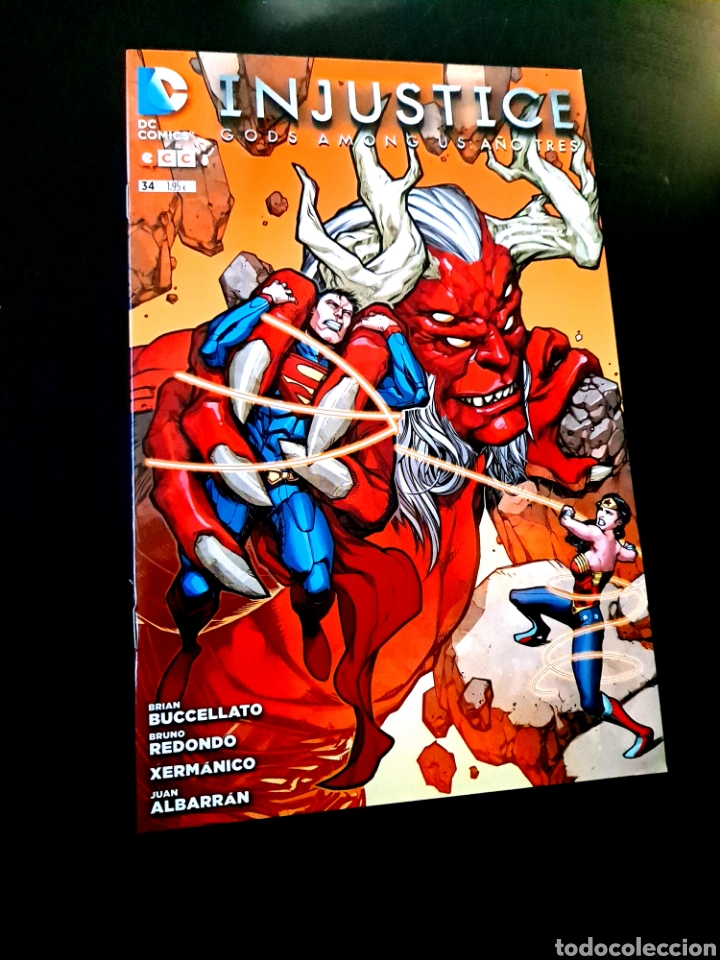 C&oacute;mics: DE KIOSCO INJUSTICE GODS AMONG US 34 COMICS ECC DC - Foto 1