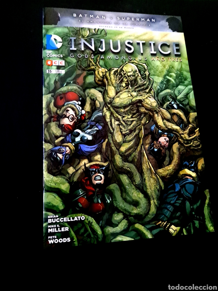C&oacute;mics: DE KIOSCO INJUSTICE GODS AMONG US 35 COMICS ECC DC - Foto 1