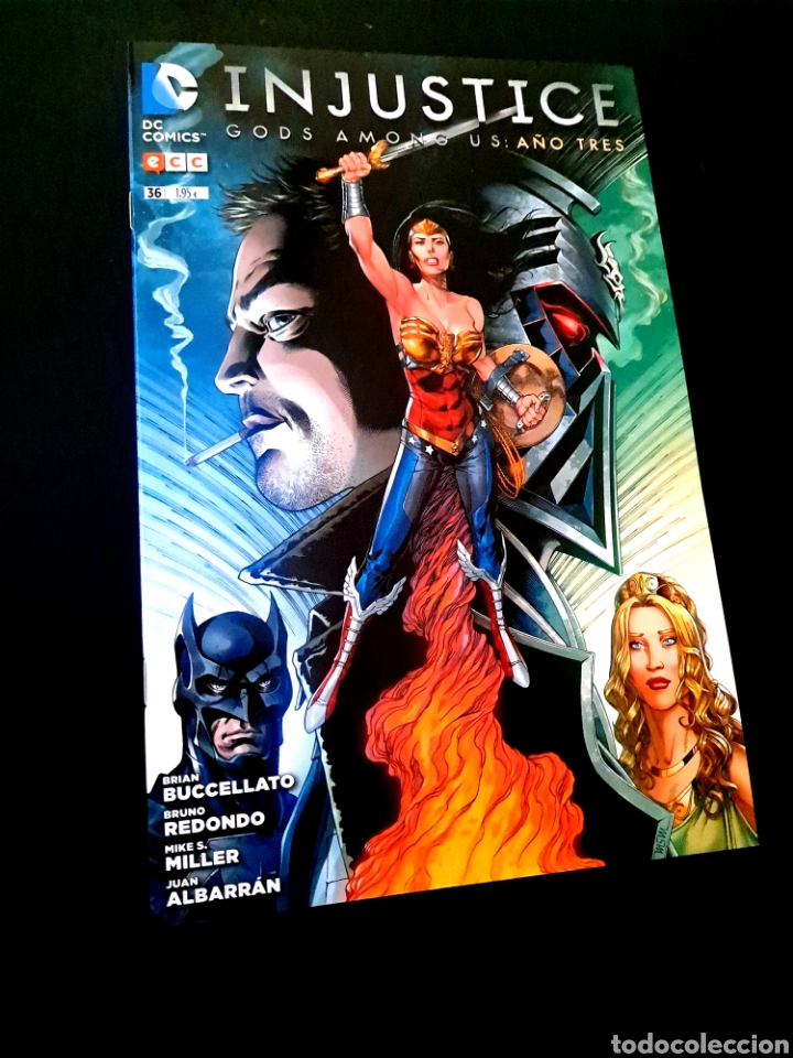 C&oacute;mics: DE KIOSCO INJUSTICE GODS AMONG US 36 COMICS ECC DC - Foto 1