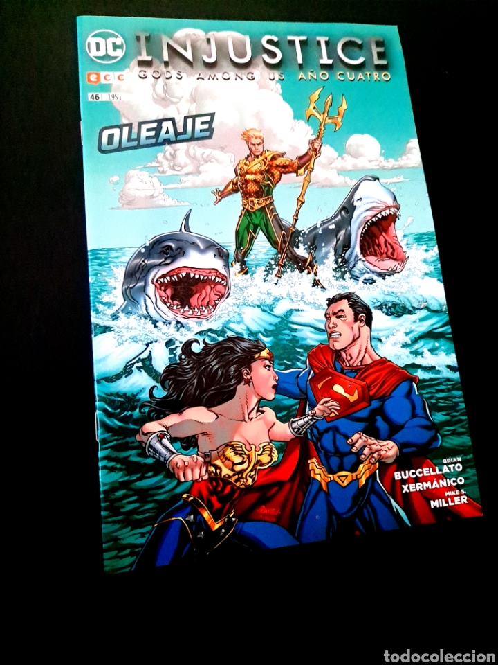 C&oacute;mics: DE KIOSCO INJUSTICE GODS AMONG US 46 COMICS ECC DC - Foto 1