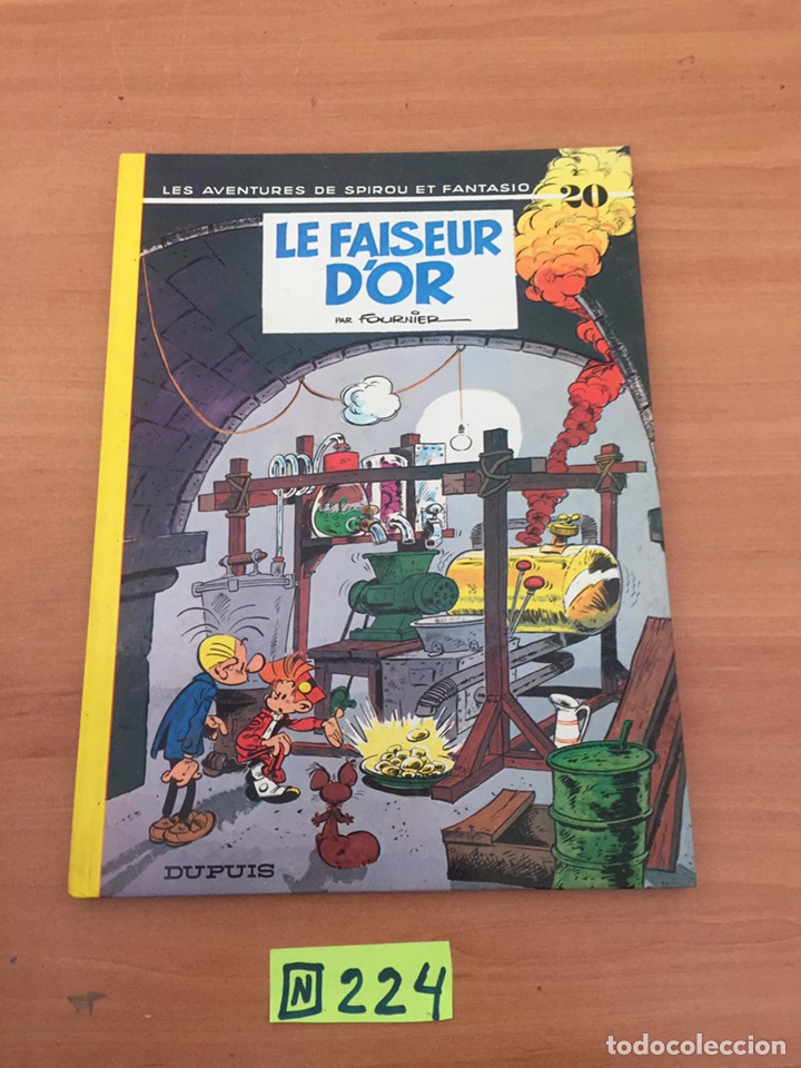 C&oacute;mics: LE FAISEUR D&rsquo;OR - LAS AVENTURAS DE SPIROU ET FANTASIO - Foto 1