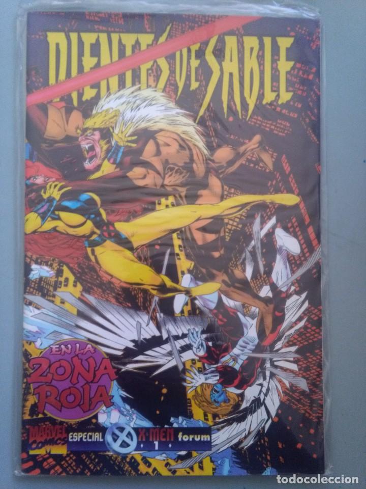C&oacute;mics: DIENTES DE SABLE-EN LA ZONA ROJA-X-MEN ESPECIAL 1 - Foto 1