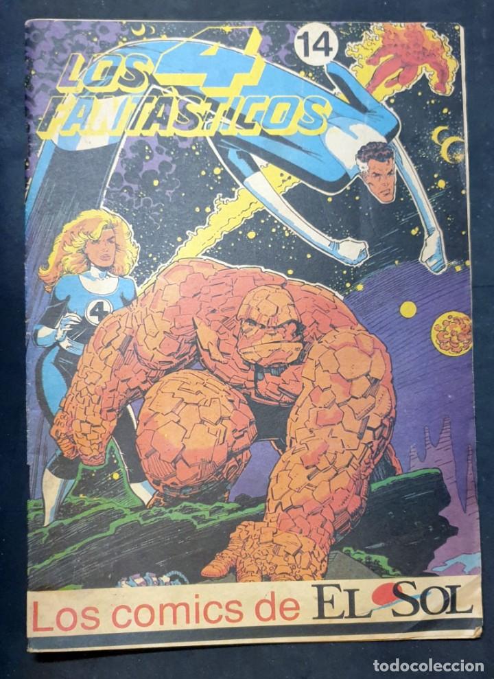 C&oacute;mics: Los C&oacute;mics de El Sol. El Sol 1990. N&ordm; 14 Los 4 Fant&aacute;sticos - Foto 1