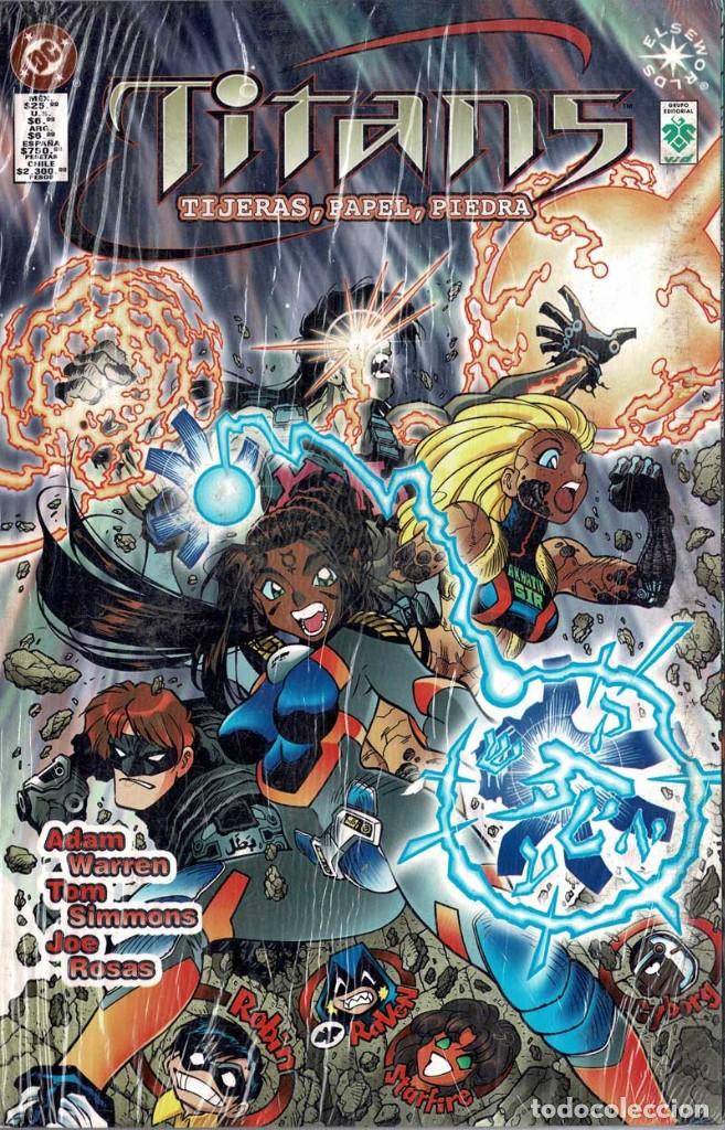 C&oacute;mics: Titans: Tijeras, Papel, Piedra (precintado) - Foto 1