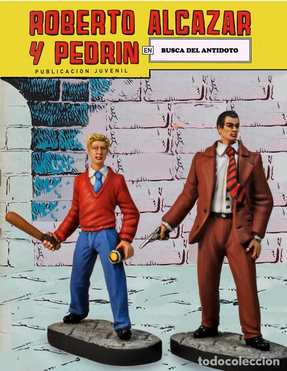 C&oacute;mics: Roberto Alc&aacute;zar y Pedrin, Figuras. - Foto 1
