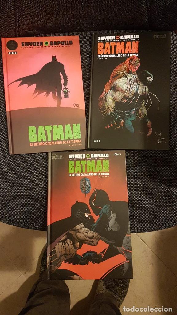 C&oacute;mics: BATMAN: EL &Uacute;LTIMO CABALLERO DE LA TIERRA (COMPLETA 3 TOMOS) - ECC - Foto 1