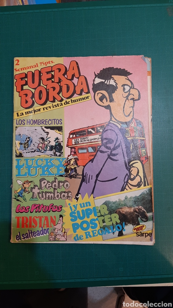 Comics: REVISTA JUVENIL FUERA BORDA N&Uacute;MERO 2 SARPE