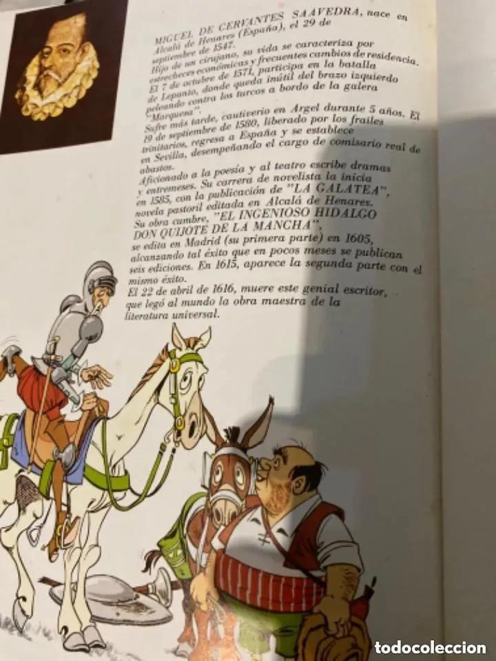 C&oacute;mics: ANTIGUO C&Oacute;MIC DON QUIJOTE DE LA MANCHA SEDMAY EDICIONES - Foto 6