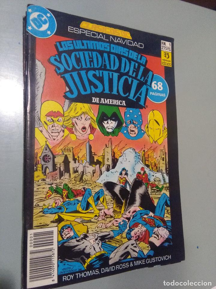 Comics: CLASICOS DC ESPECIAL NAVIDAD LOS ULTIMOS DIAS DE LA SOCIEDAD DE LA JUSTICIA DE AMERICA