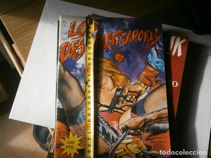 C&oacute;mics: LOS DESCUARTIZADORES, A&Ntilde;O 1987 ( BUEN ESTADO)