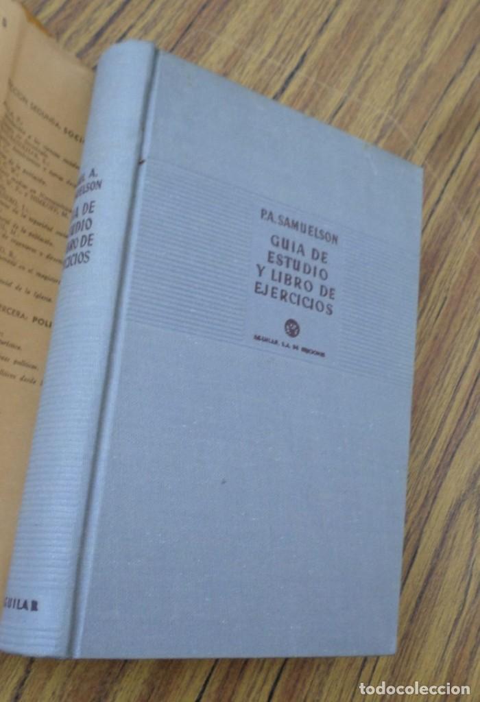 C&oacute;mics: Gu&iacute;a de estudio y libros de ejercicios - Paul A. Samuelson y otros - Ed. Aguilar 1961 - Foto 3