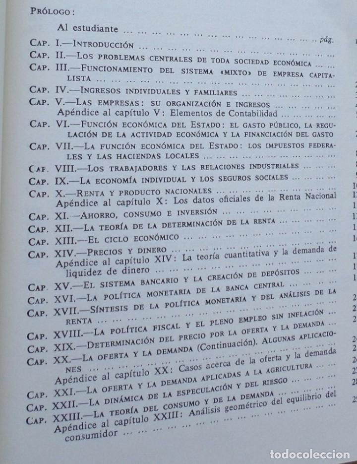 C&oacute;mics: Gu&iacute;a de estudio y libros de ejercicios - Paul A. Samuelson y otros - Ed. Aguilar 1961 - Foto 4