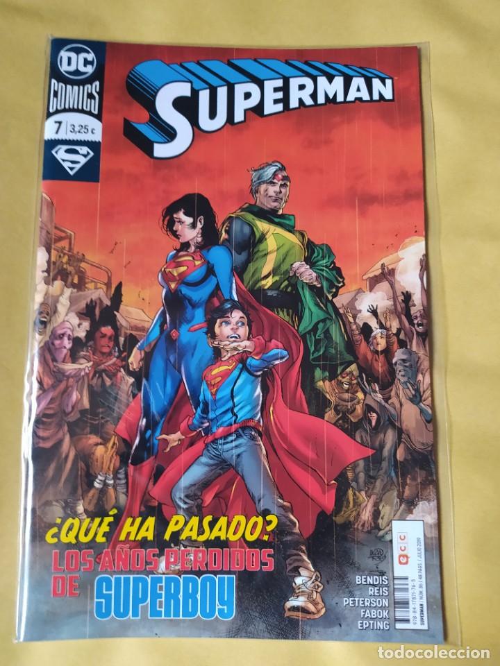C&oacute;mics: COMIC SUPERMAN #7-BENDIS/REIS-ECC/DC-NUEVO-BOLSA &BACKBOARD - Foto 1
