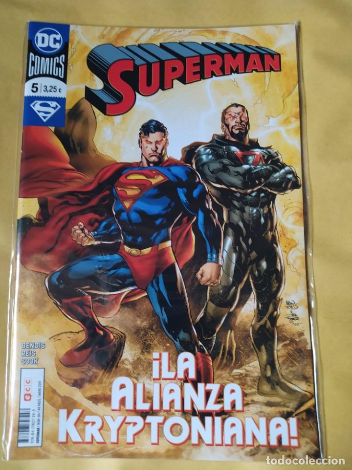 C&oacute;mics: COMIC SUPERMAN #5-BENDIS/REIS-ECC/DC-NUEVO-BOLSA &BACKBOARD - Foto 1