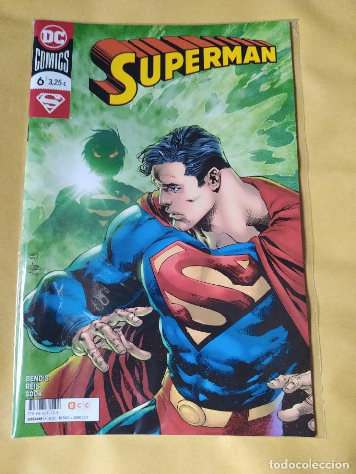 C&oacute;mics: COMIC SUPERMAN #6-BENDIS/REIS-ECC/DC-NUEVO-BOLSA &BACKBOARD - Foto 1