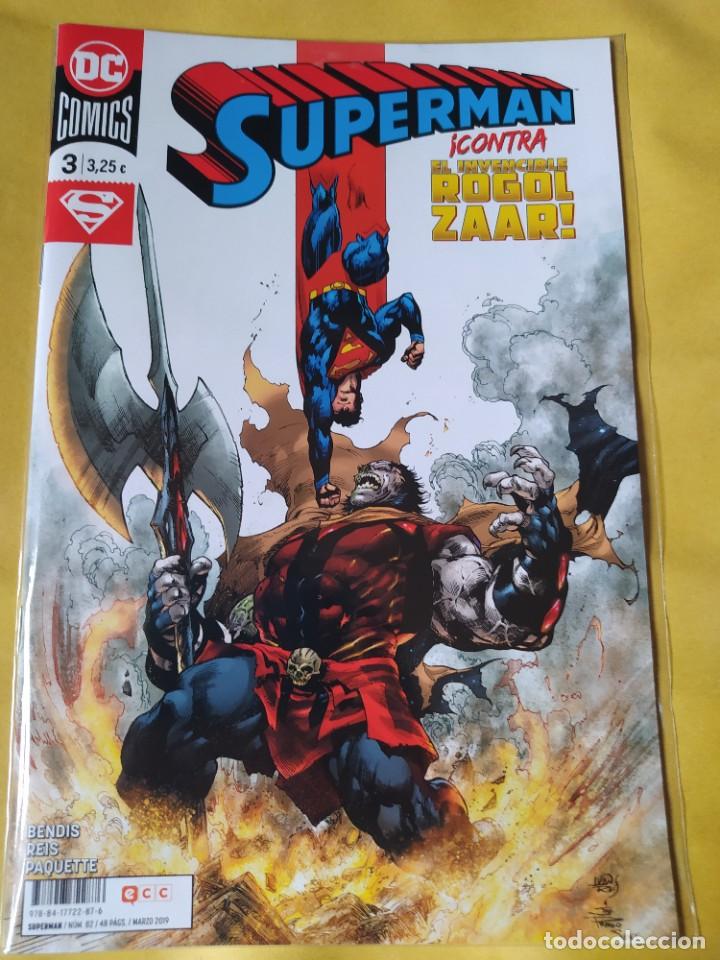 C&oacute;mics: COMIC SUPERMAN #3-BENDIS/REIS-ECC/DC-NUEVO-BOLSA &BACKBOARD - Foto 1