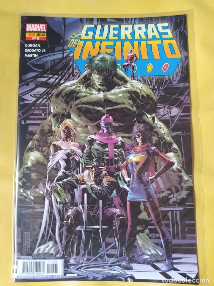 Fumetti: PANINI COMIC GUERRAS DEL INFINITO #5-2019-DUGGAN/DEODATO JR.-NUEVO-BOLSA Y BACKBOARD
