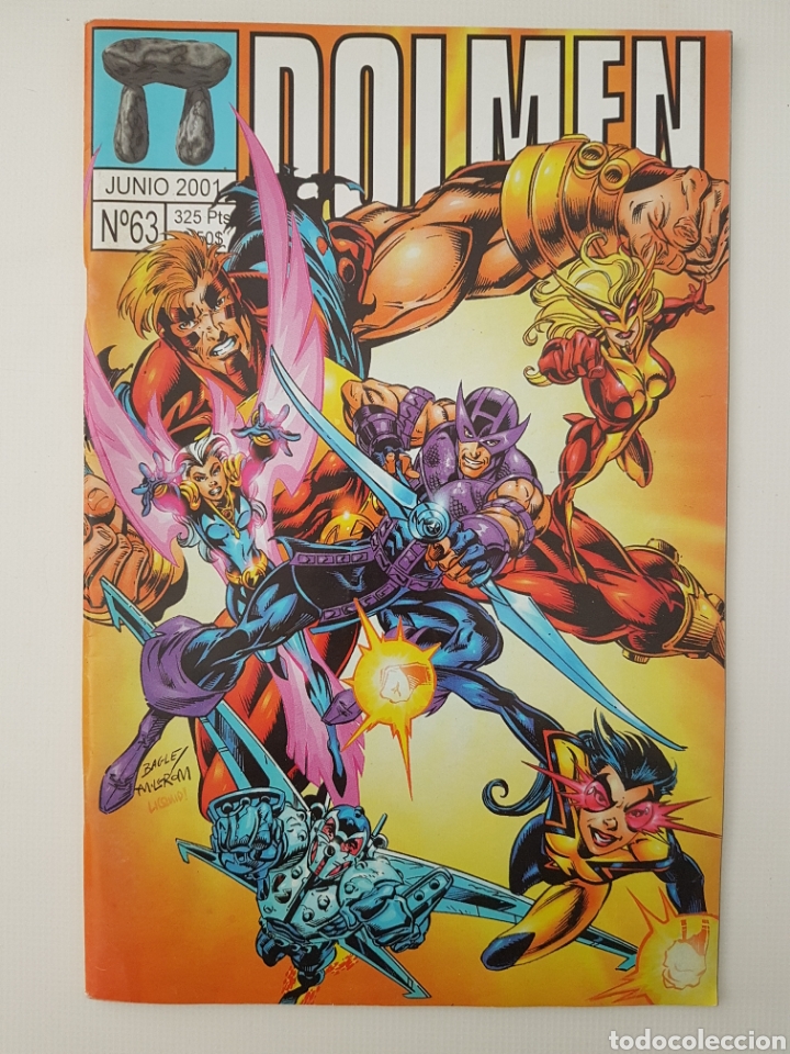 C&oacute;mics: REVISTA DOLMEN - 63 - JUNIO 2001 - PORTADA THUNDERBOLTS MARVEL - Foto 1
