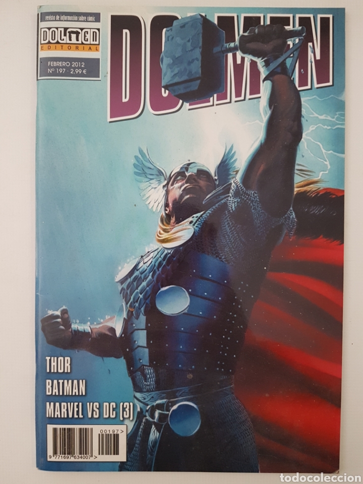 C&oacute;mics: REVISTA DOLMEN - 197 - FEBRERO 2012 - PORTADA THOR MARVEL - Foto 1