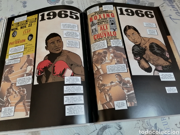 C&oacute;mics: C&Oacute;MIC BOXEO MUHAMMAD ALI-CASSIUS CLAY.BIOGRAF&Iacute;A GR&Aacute;FICA - Foto 3