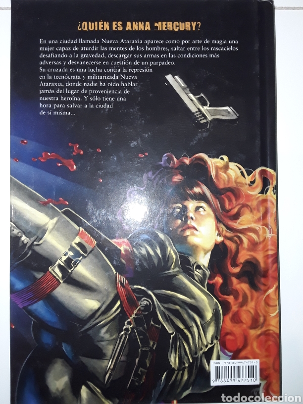 C&oacute;mics: Anna Mercury - Warren Ellis, Facundo Percio - EDT - Rebajado - Foto 2