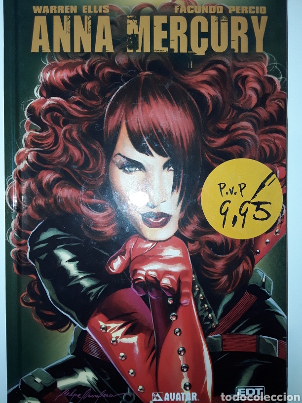 C&oacute;mics: Anna Mercury - Warren Ellis, Facundo Percio - EDT - Rebajado - Foto 1