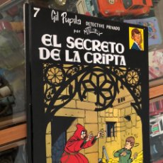 Comics: COMIC TAPA DURA GIL PUPILA DETECTIVE PRIVADO Nº7 EL SECRETO DE LA CRIPTA EDITORIAL CASALS. Lote 237675015