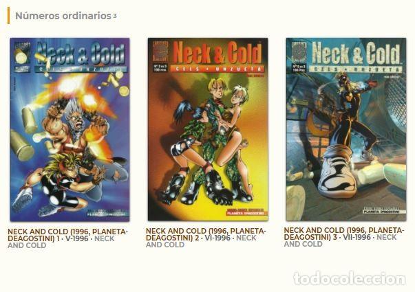 C&oacute;mics: NECK & COLD 1 2 3 COMPLETA &ndash; Cels Pi&ntilde;ol - Ed PLANETA a&ntilde;o 1996, LABERINTO - Foto 2