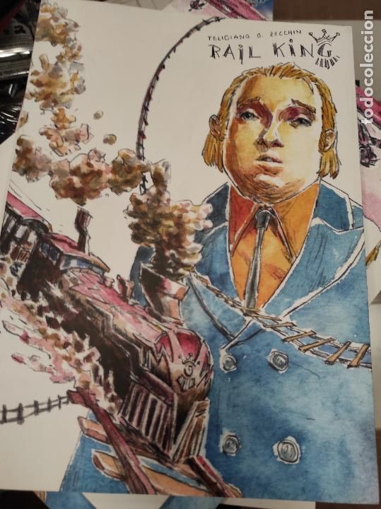 C&oacute;mics: RAIL KING (VARIOS AUTORES) EDICIONS DE PONENT 2007 - Foto 1
