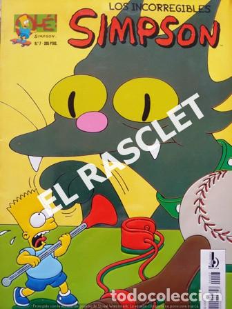 C&oacute;mics: LOS INCORREGIBLES SIMPSON - TAPA EN RELIEVE - COMICS BONGO - 1995 - Foto 1