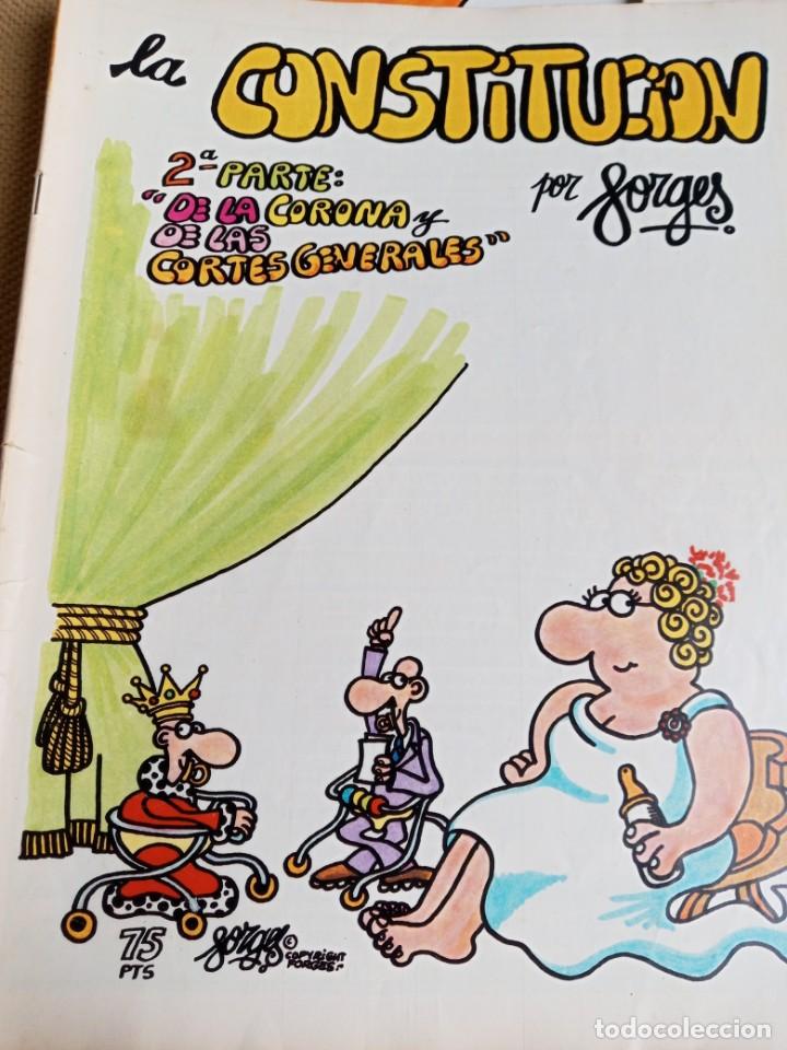 C&oacute;mics: la Constituci&oacute;n de 1978 . FORGES. 4 FASCICULOS - Foto 3