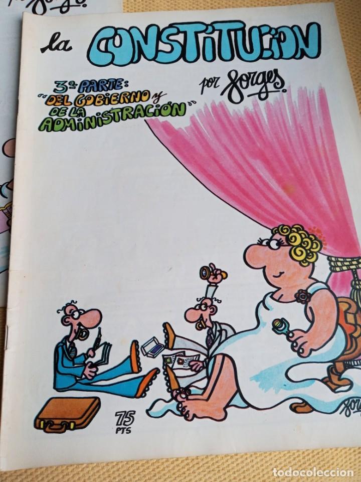 C&oacute;mics: la Constituci&oacute;n de 1978 . FORGES. 4 FASCICULOS - Foto 4