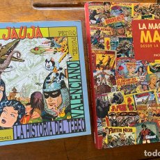 Cómics: LIBROS , HISTORIA DEL TEBEO , PORCEL Y MAGIA DE MAGA , BAENA ,Y VARIOS COMICS SUELTOS . QUIRON