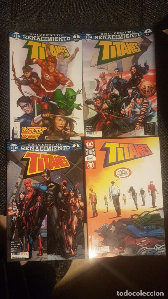C&oacute;mics: TITANES: RENACIMIENTO (OBRA COMPLETA 4 TOMOS) - ECC - DESCUENTO 10%&iexcl;&iexcl;&iexcl; - Foto 1