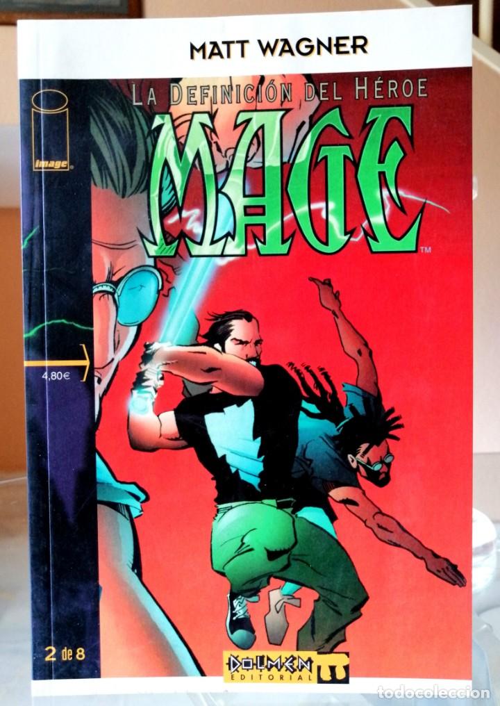 C&oacute;mics: MAGE - LA DEFINICI&Oacute;N DEL H&Eacute;ROE (COLECCI&Oacute;N COMPLETA 8 COMICS) DOLMEN 2002 EXCELENTE ESTADO - Foto 4