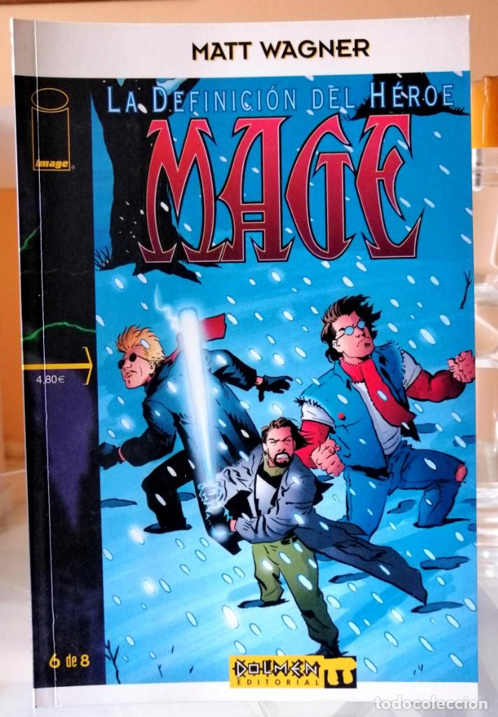 C&oacute;mics: MAGE - LA DEFINICI&Oacute;N DEL H&Eacute;ROE (COLECCI&Oacute;N COMPLETA 8 COMICS) DOLMEN 2002 EXCELENTE ESTADO - Foto 8