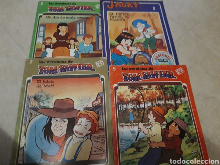 C&oacute;mics: Tom Sawyer. Jacky. 4 tebeos. - Foto 1