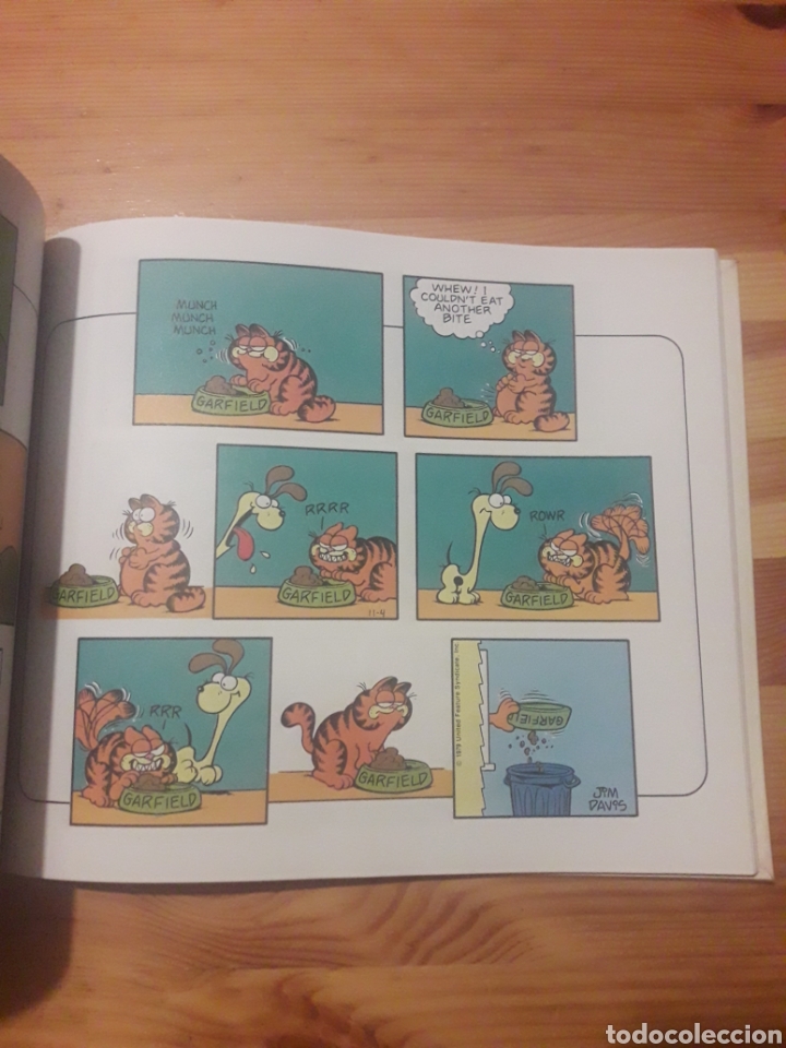 C&oacute;mics: Garfield Treasury Jim Davis en ingles comic - forrado 1982 - Foto 2