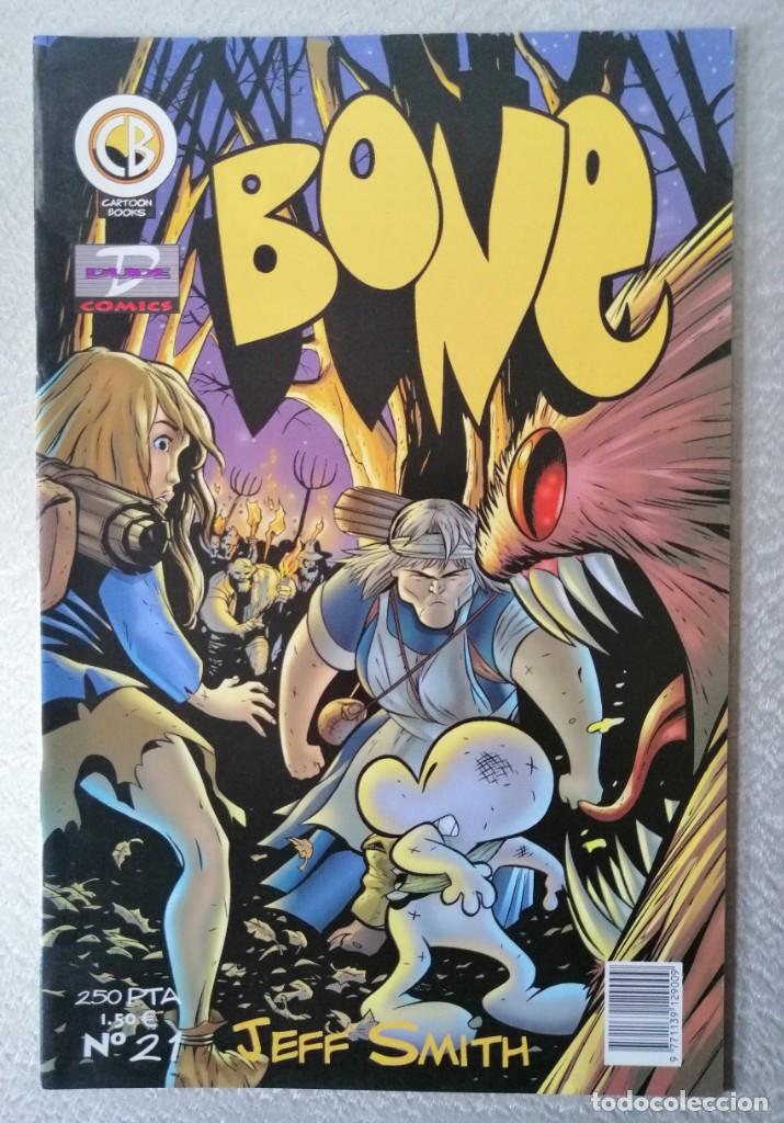 C&oacute;mics: BONE VOL. 2 - N&ordm; 21 (JEFF SMITH) DUDE COMICS 2001 BUEN ESTADO - Foto 1