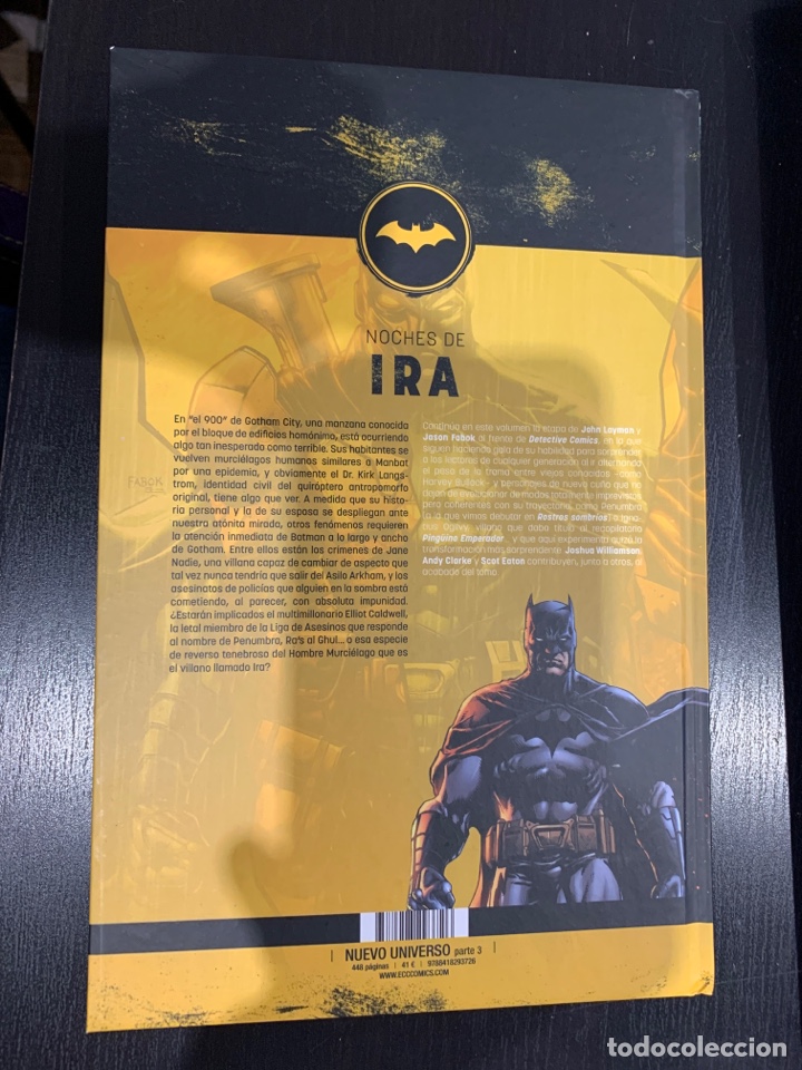 C&oacute;mics: Batman Vol. 3 Detective Comics: Ira (Nuevo Universo parte 3) - Layman - ECC - Foto 2