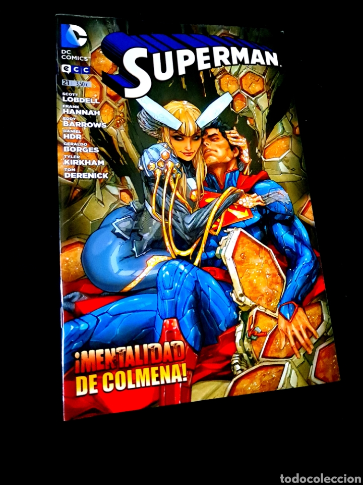 C&oacute;mics: CASI EXCELENTE ESTADO SUPERMAN 21 COMICS DC ECC - Foto 1