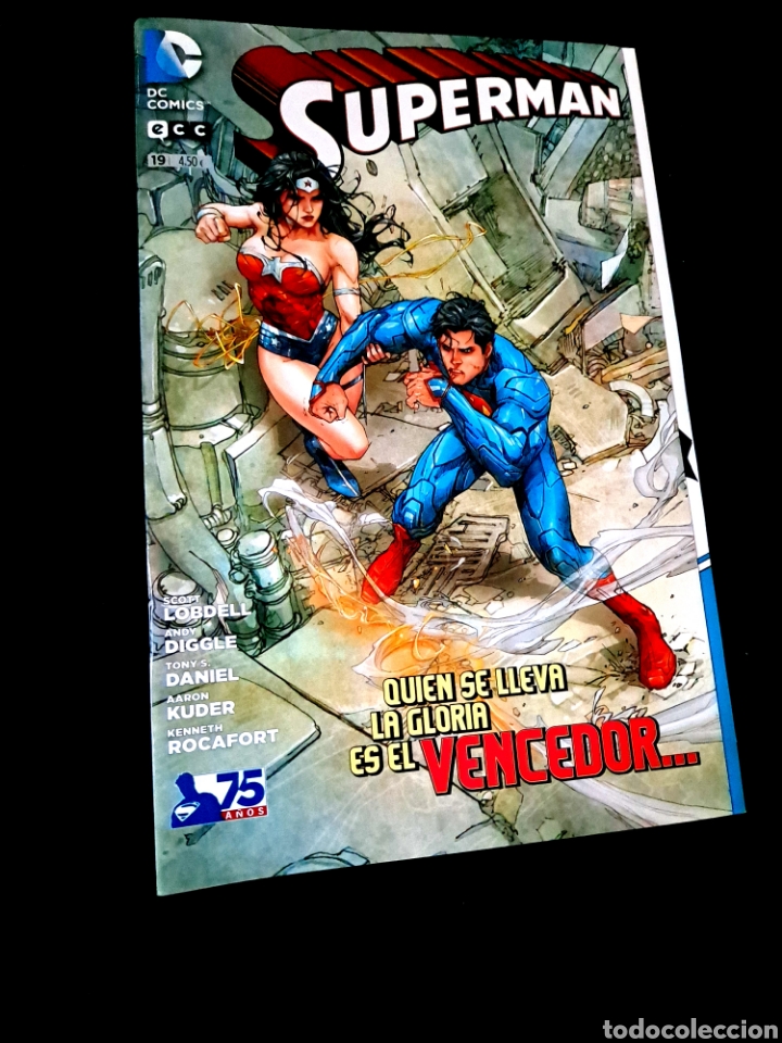C&oacute;mics: CASI EXCELENTE ESTADO SUPERMAN 10 COMICS ZINCO DC - Foto 1
