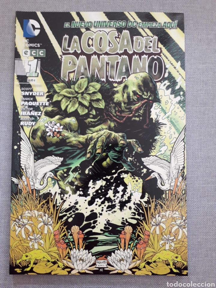 C&oacute;mics: La cosa del Pantano. Tomo 1. Snyder. Ed Ecc. Excelente estado - Foto 1